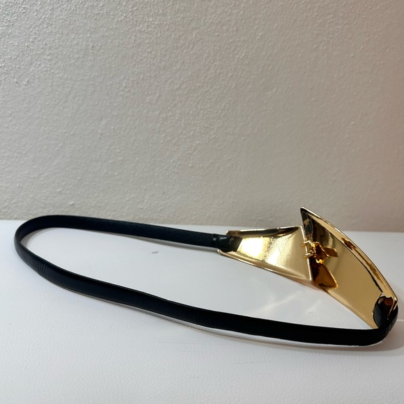 Zara Black Leather Belt - Picture 6 of 6